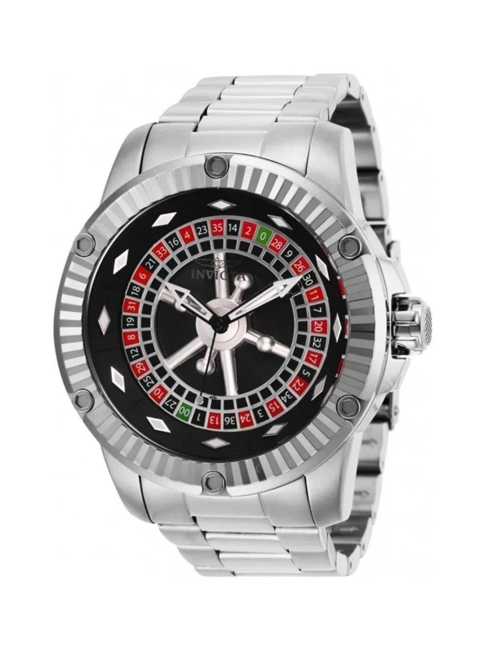 NWT Invicta Specialty Casino Automatic Black Dial Men's Watch